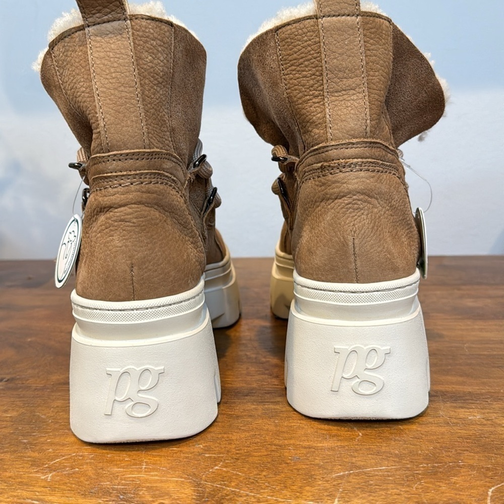 Paul Green Pandora Fluff in Caramel Camel Combo Women’s Size 8.5 US - Picture 5 of 9